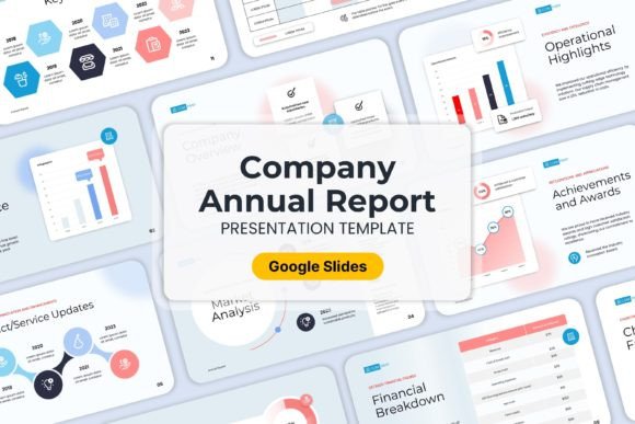 Download Company Annual Report - Google Slides - Company Collection
