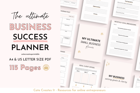 Download Printable Small Business Planner - Premium Resources