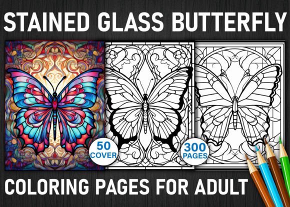 Download Stained Glass Butterfly Coloring Pages - Page Collection