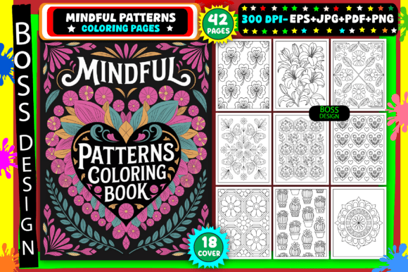 Download Mindful Patterns Coloring Pages - Page Collection