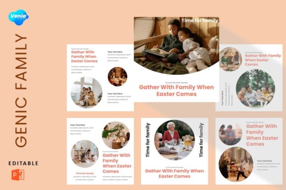 Download Instagram Feed Template - Genic Family - Feed template Collection