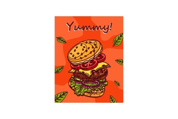 Download Bright Leaflet Designs for Fast Food Res - Leaflet Collection