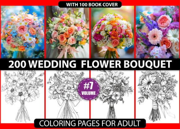 Download 200 Wedding Flower Bouquet Coloring Page - Page Collection