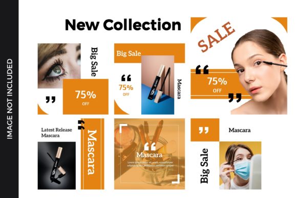 Download Instagram Feed Template - Mascara - Feed template Collection