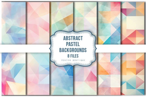 Download Abstract Pastel Backgrounds Pack - Abstract Collection